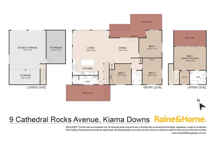 Floorplan of Homely house listing, 9 Cathedral Rocks Avenue, Kiama Downs NSW 2533