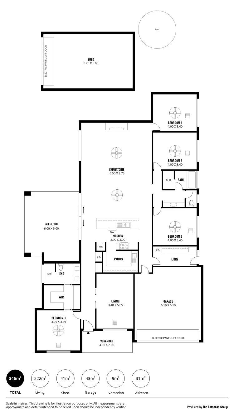 Floorplan of Homely house listing, 47 Hampden Way, Strathalbyn SA 5255