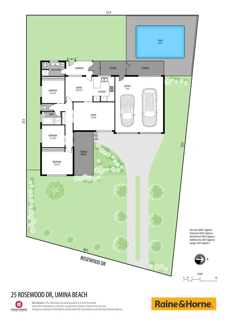 Floorplan of Homely house listing, 25 Rosewood Drive, Umina Beach NSW 2257