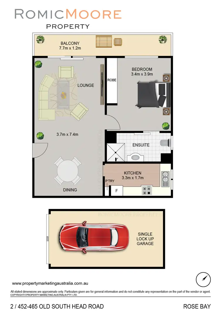 Floorplan of Homely apartment listing, 2/459-465 Old South Head Road, Rose Bay NSW 2029