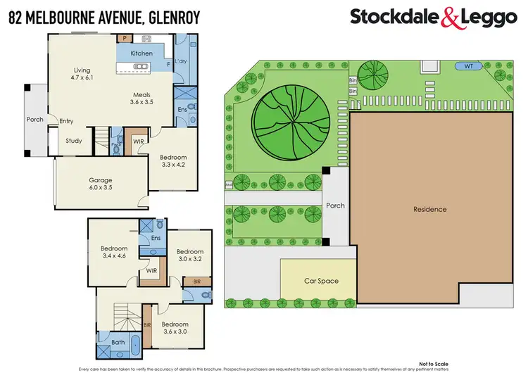 Floorplan of Homely townhouse listing, 82 Melbourne Avenue, Glenroy VIC 3046