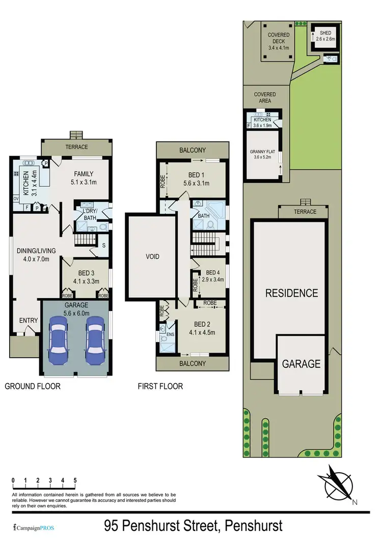 Floorplan of Homely house listing, 95 Penshurst Street, Penshurst NSW 2222