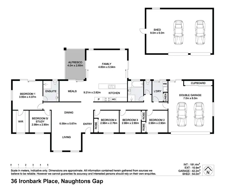 Floorplan of Homely house listing, 36 Ironbark Place, Naughtons Gap NSW 2470