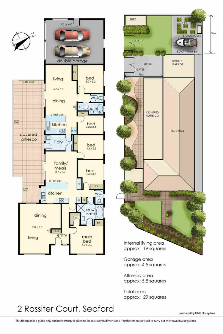 Floorplan of Homely house listing, 2 Rossiter Court, Seaford VIC 3198