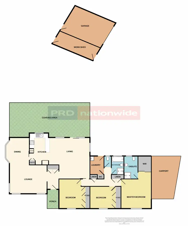 Floorplan of Homely house listing, 12 Natalie Close, Tenambit NSW 2323