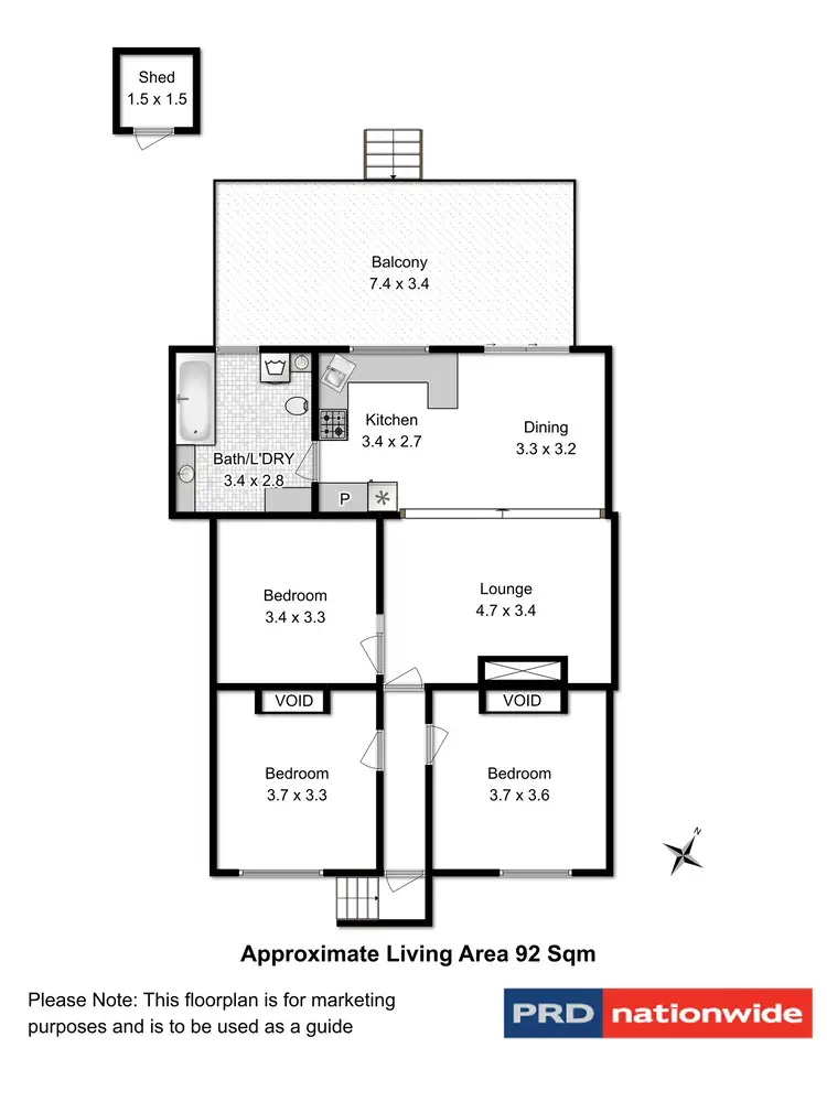 Floorplan of Homely house listing, 28 King Street, Bellerive TAS 7018