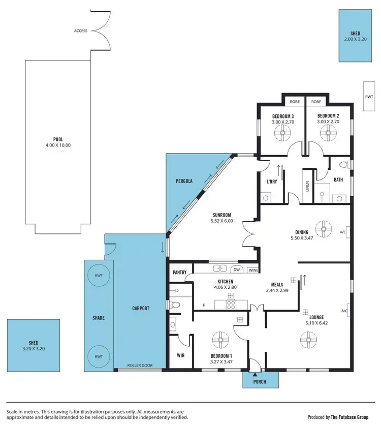Floorplan of Homely house listing, 19 Vennachar Drive, Hallett Cove SA 5158