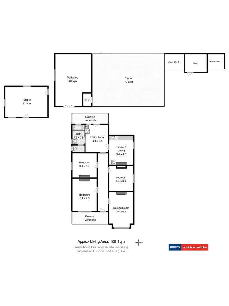 Floorplan of Homely house listing, 1711 Midland Highway, Bagdad TAS 7030