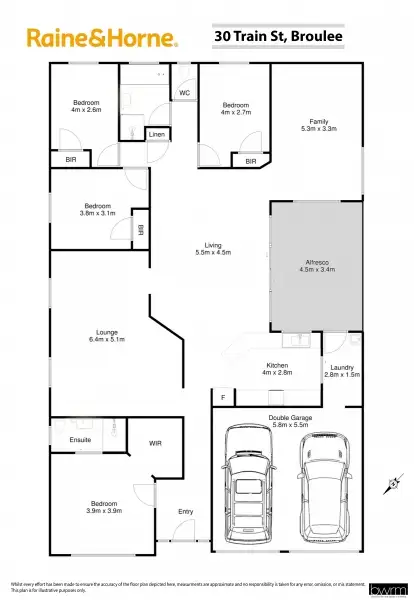 Floorplan of Homely house listing, 30 Train Street, Broulee NSW 2537