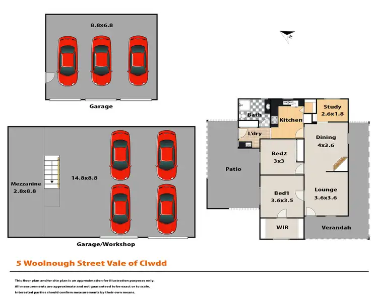 Floorplan of Homely house listing, 5 Woolnough Street, Vale Of Clwydd NSW 2790
