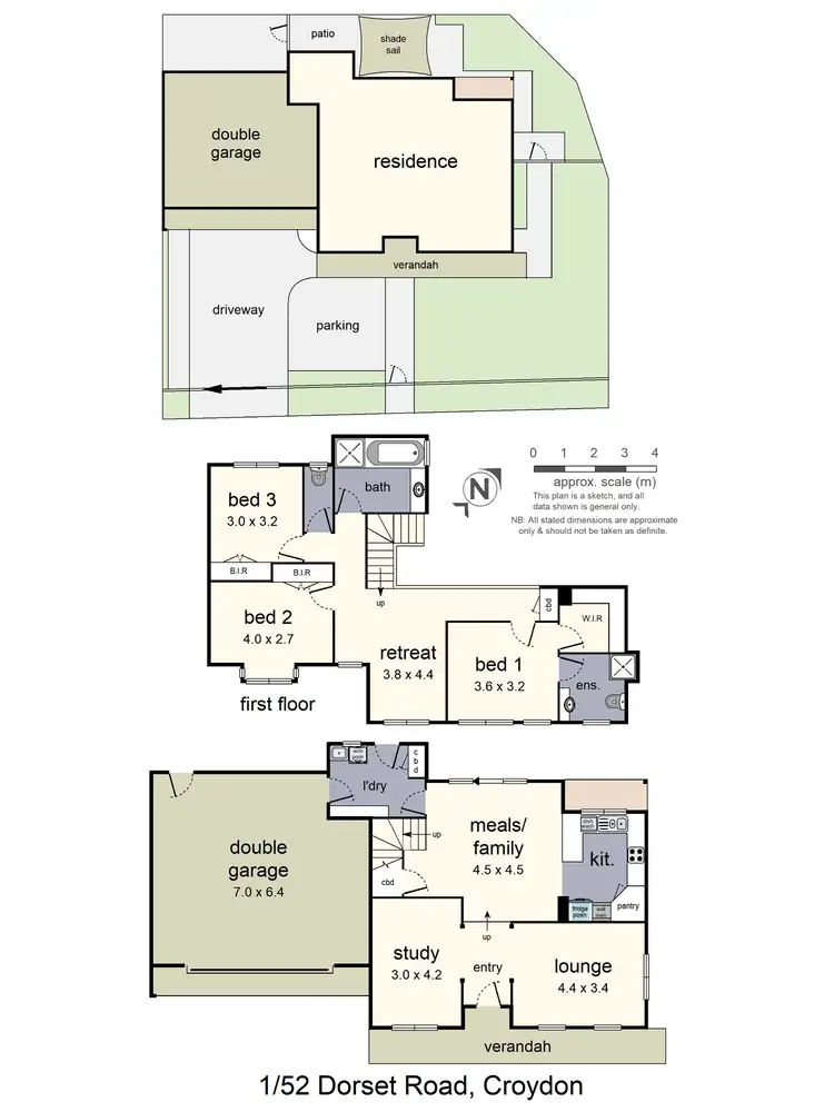 Floorplan of Homely unit listing, 1/52 Dorset Road, Croydon VIC 3136