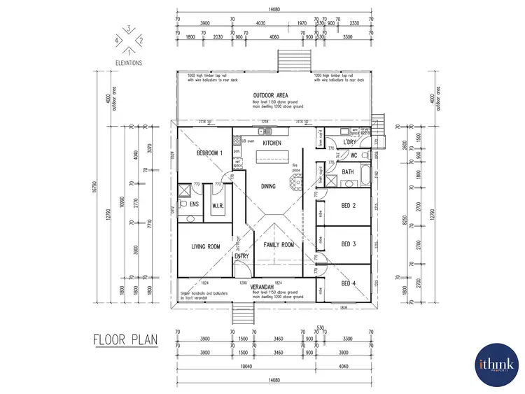 Floorplan of Homely house listing, 4 Southern Cross Drive, Kingsthorpe QLD 4400