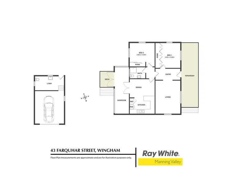 Floorplan of Homely house listing, 43 Farquhar Street, Wingham NSW 2429