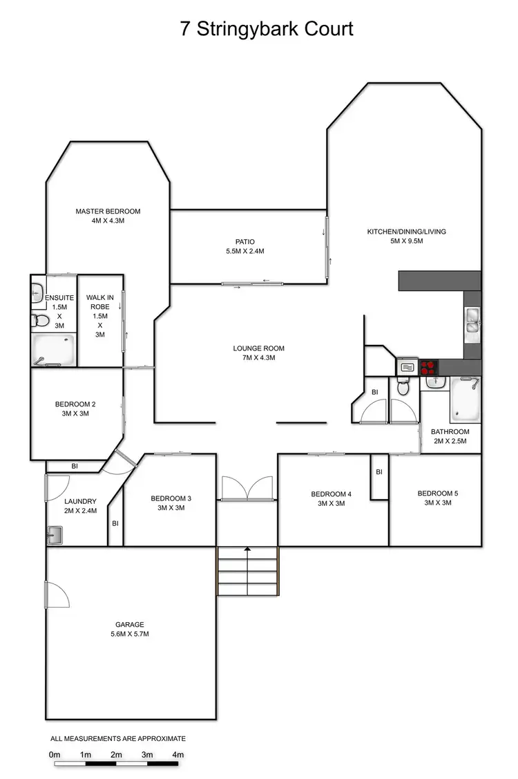 Floorplan of Homely house listing, 7 Stringybark Court, South Grafton NSW 2460