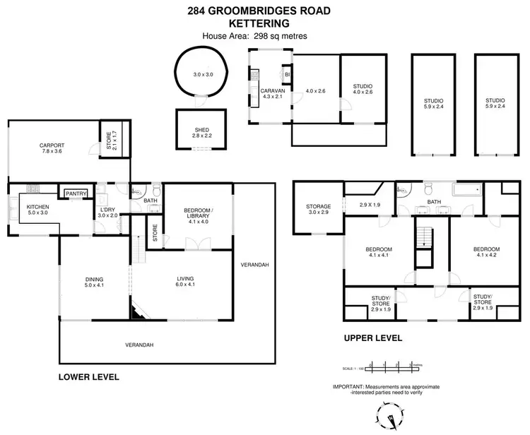 Floorplan of Homely house listing, 284 Groombridges Road, Kettering TAS 7155