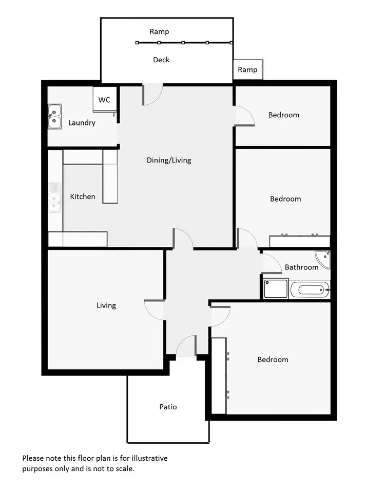 Floorplan of Homely house listing, 21 Naman Street, Dubbo NSW 2830