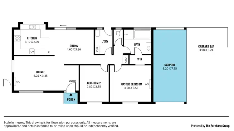 Floorplan of Homely house listing, 1/36 Gulfview Road, Christies Beach SA 5165