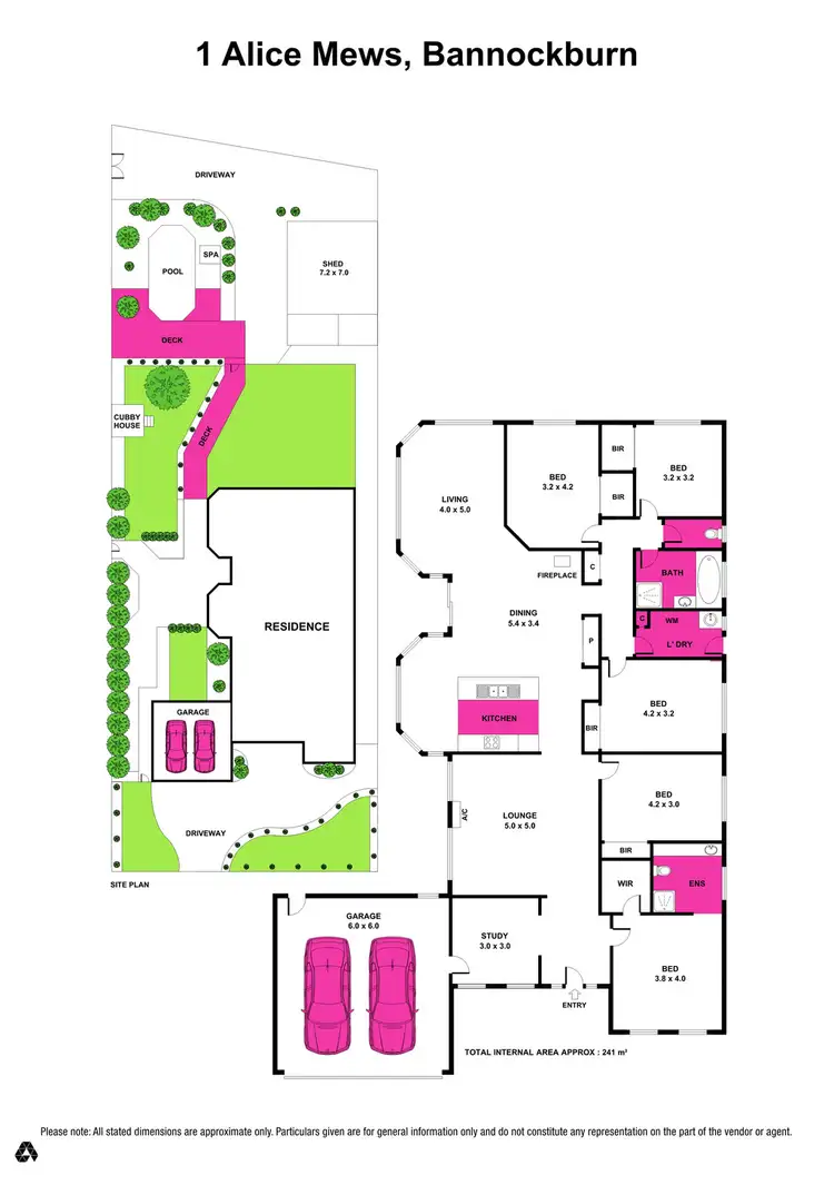 Floorplan of Homely house listing, 1 Alice Mews, Bannockburn VIC 3331