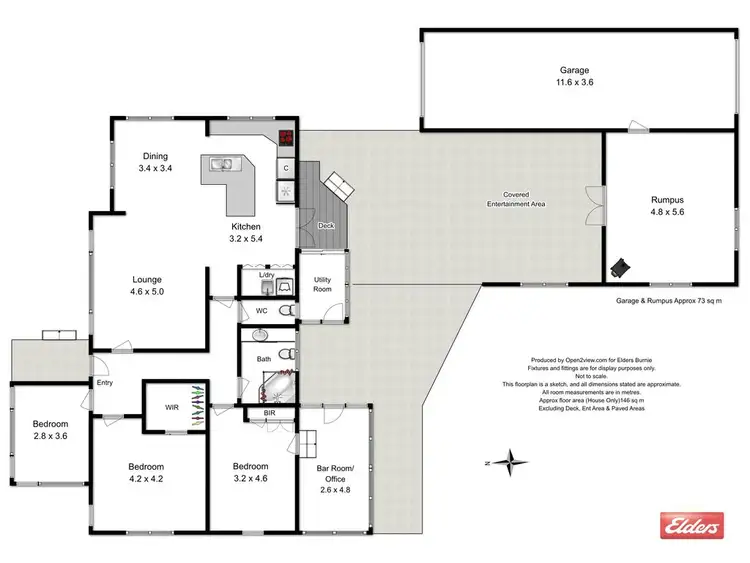 Floorplan of Homely house listing, 257 Bass Highway, Ocean Vista TAS 7320