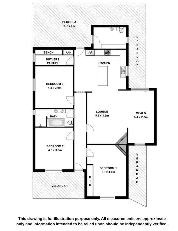 Floorplan of Homely house listing, 1174 Wimmera Highway, Hynam SA 5262