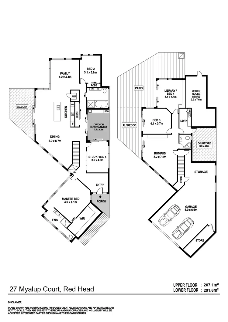 Floorplan of Homely house listing, 27 Myalup Court, Red Head NSW 2430
