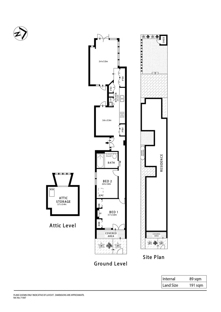 Floorplan of Homely house listing, 70 Redmond Street, Leichhardt NSW 2040