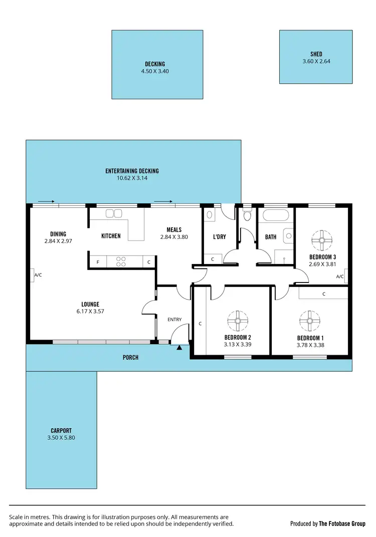 Floorplan of Homely house listing, 1 Tindall Crescent, Sheidow Park SA 5158