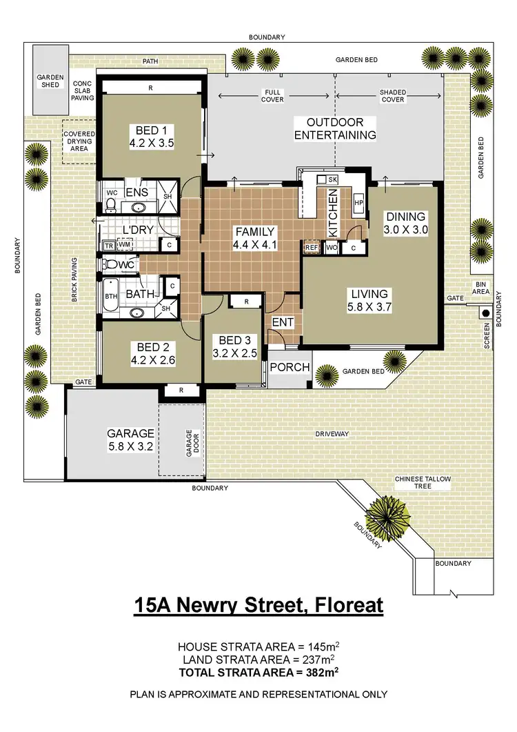 Floorplan of Homely house listing, 15A Newry Street, Floreat WA 6014