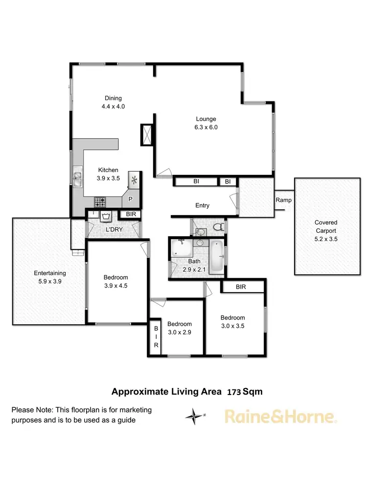Floorplan of Homely house listing, 20 Winston Avenue, Seven Mile Beach TAS 7170