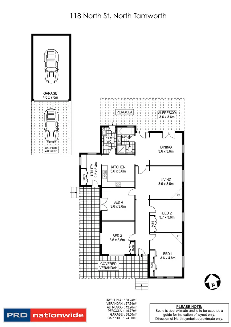 Floorplan of Homely house listing, 118 North Street, Tamworth NSW 2340