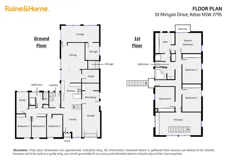 Floorplan of Homely house listing, 10 Miriyan Drive, Kelso NSW 2795