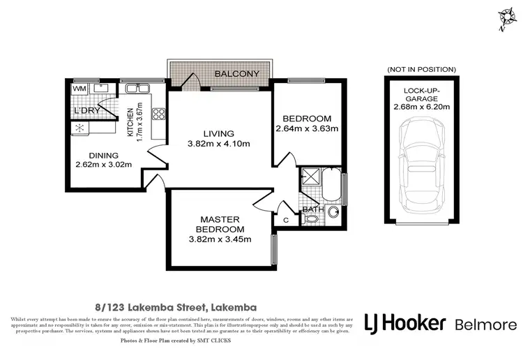 Floorplan of Homely apartment listing, 8/123 Lakemba Street, Lakemba NSW 2195