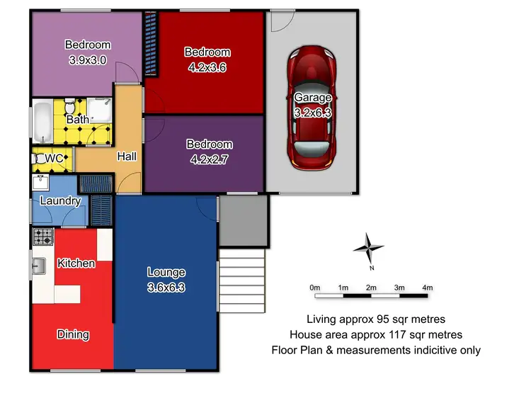 Floorplan of Homely house listing, 20 Torulosa Way, Orange NSW 2800
