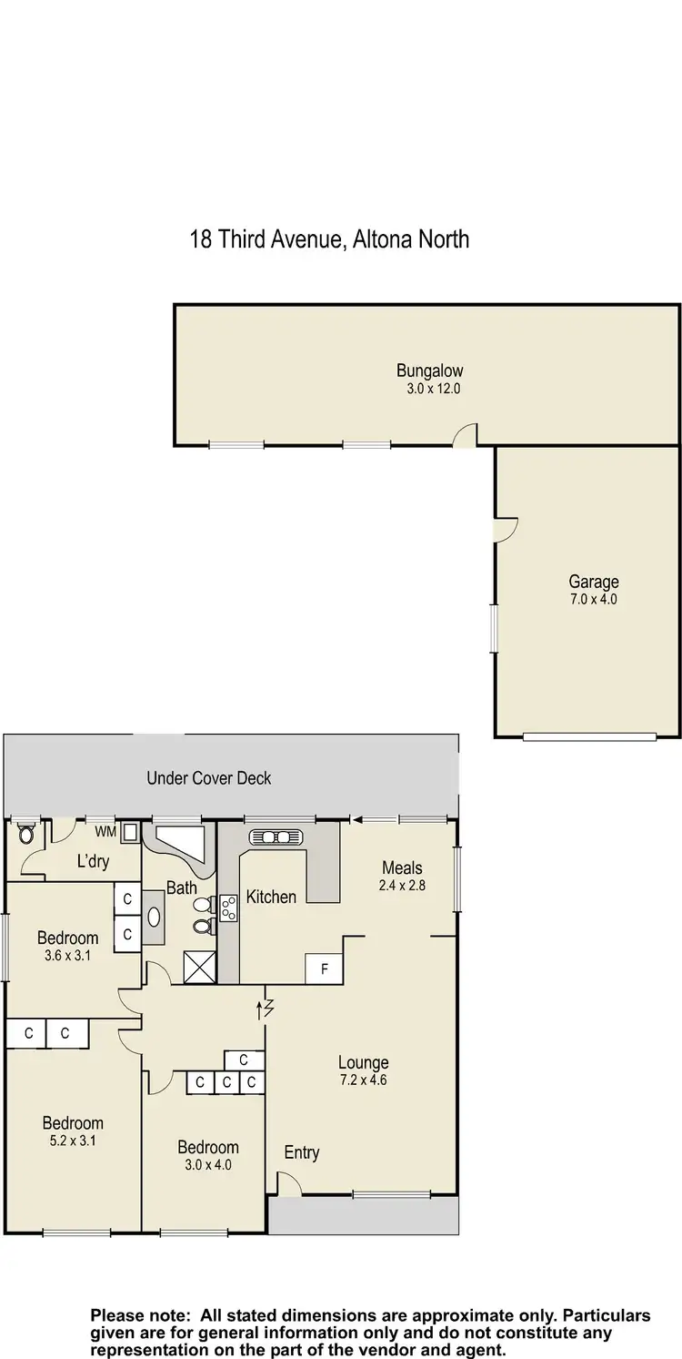 Floorplan of Homely house listing, 18 Third Avenue, Altona North VIC 3025