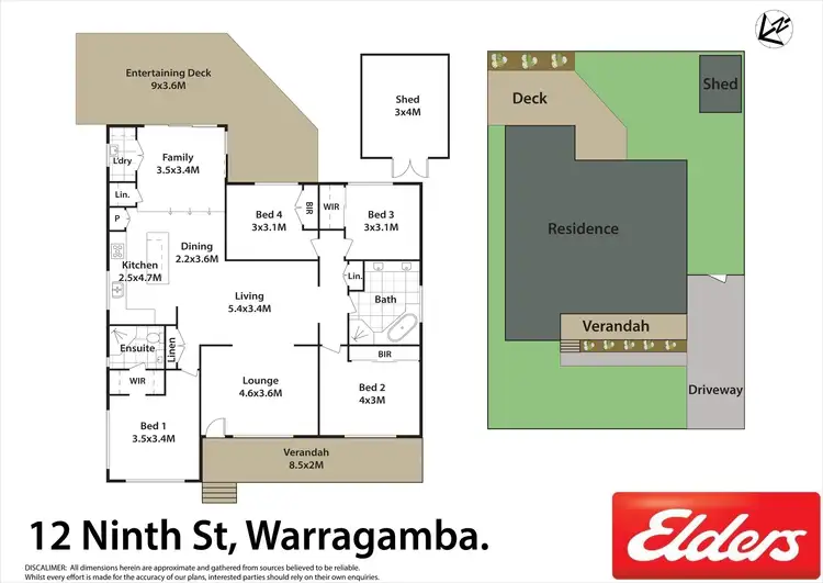 Floorplan of Homely house listing, 12 Ninth Street, Warragamba NSW 2752