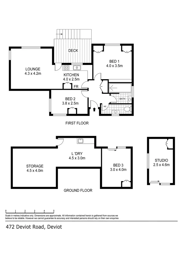 Floorplan of Homely house listing, 472 Deviot Road, Deviot TAS 7275