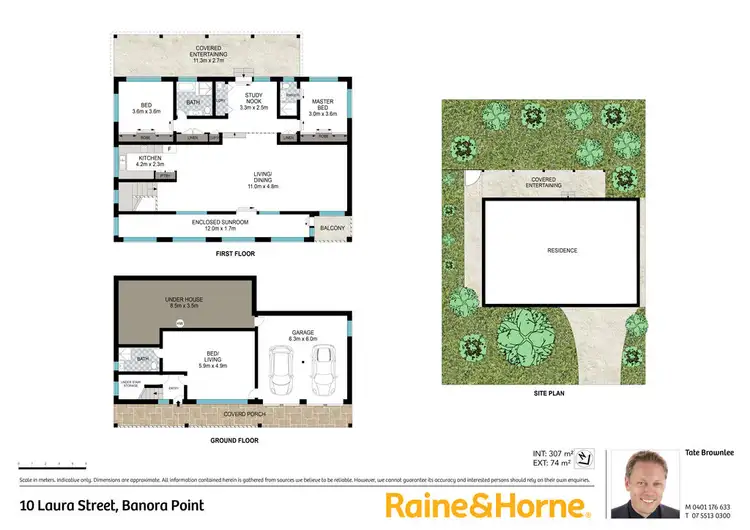 Floorplan of Homely house listing, 10 Laura Street, Banora Point NSW 2486