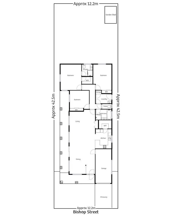 Floorplan of Homely house listing, 11 BISHOP STREET, Goulburn NSW 2580