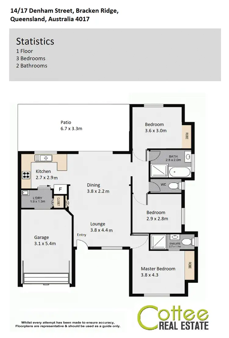 Floorplan of Homely house listing, 14/17 Denham Street, Bracken Ridge QLD 4017