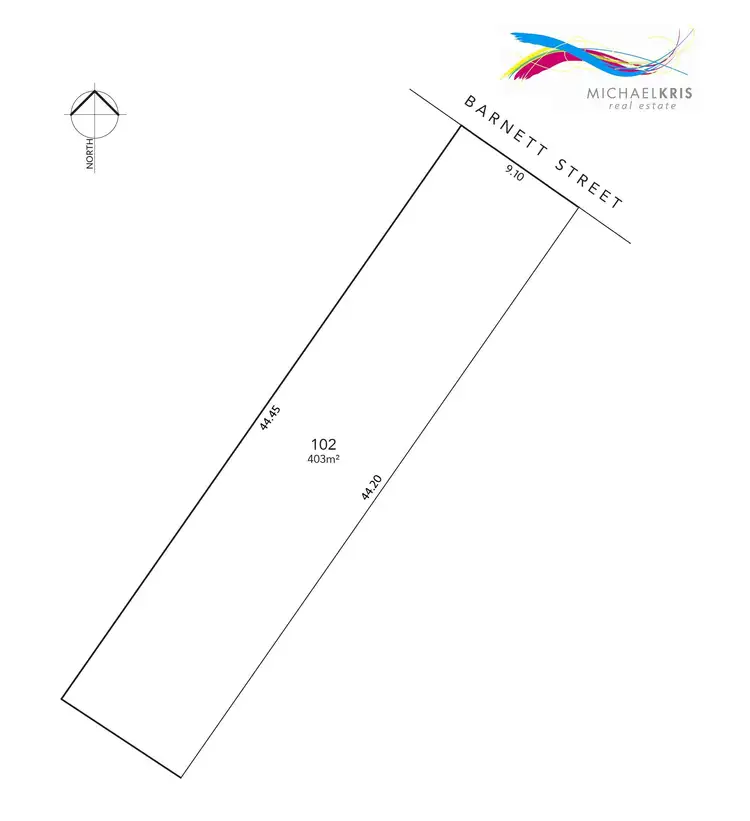 Floorplan of Homely land listing, 25A Barnett Street, Salisbury SA 5108