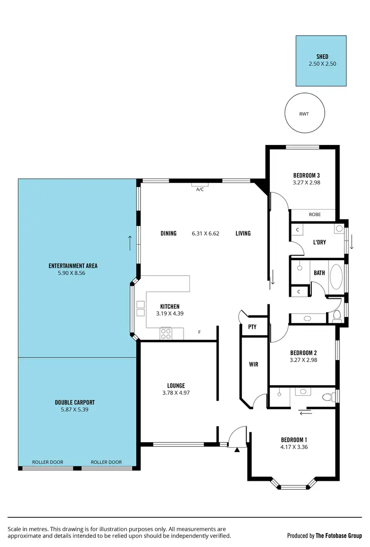 Floorplan of Homely house listing, 19 Darley Circuit, Noarlunga Downs SA 5168