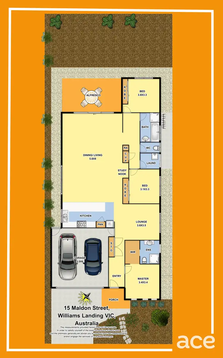 Floorplan of Homely house listing, 15 Maldon Street, Williams Landing VIC 3027