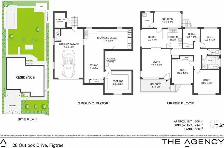 Floorplan of Homely house listing, 28 Outlook Drive, Figtree NSW 2525