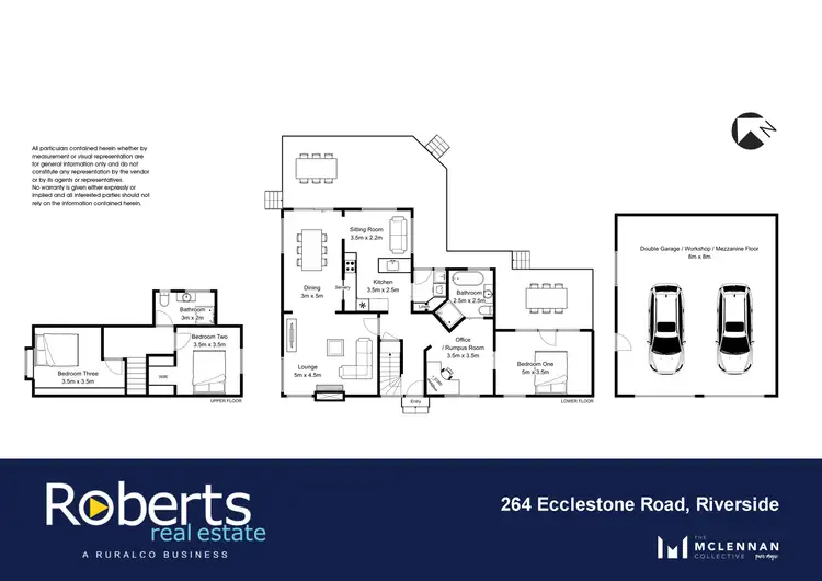 Floorplan of Homely house listing, 264 Ecclestone Road, Riverside TAS 7250