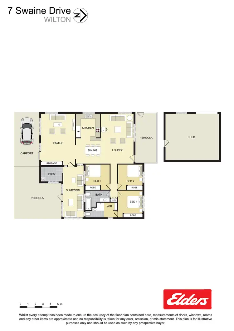 Floorplan of Homely house listing, 7 Swaine Drive, Wilton NSW 2571