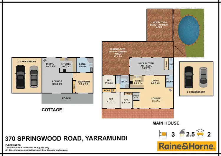 Floorplan of Homely house listing, 370 Springwood Road, Yarramundi NSW 2753