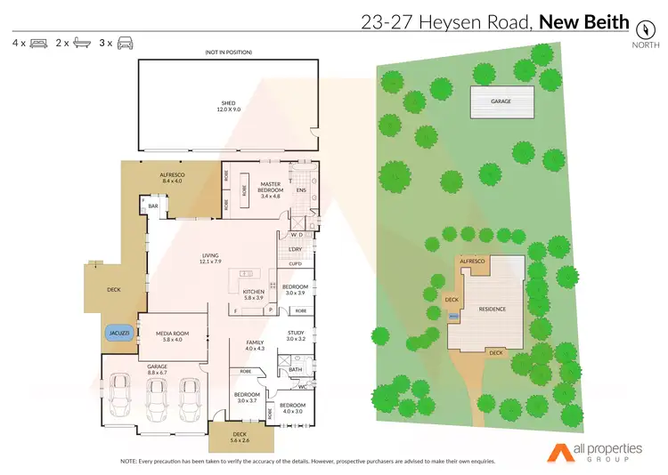 Floorplan of Homely house listing, 23-27 Heysen Rd, New Beith QLD 4124