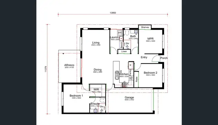 Floorplan of Homely unit listing, 7-4 The Pines Court, Millbank QLD 4670