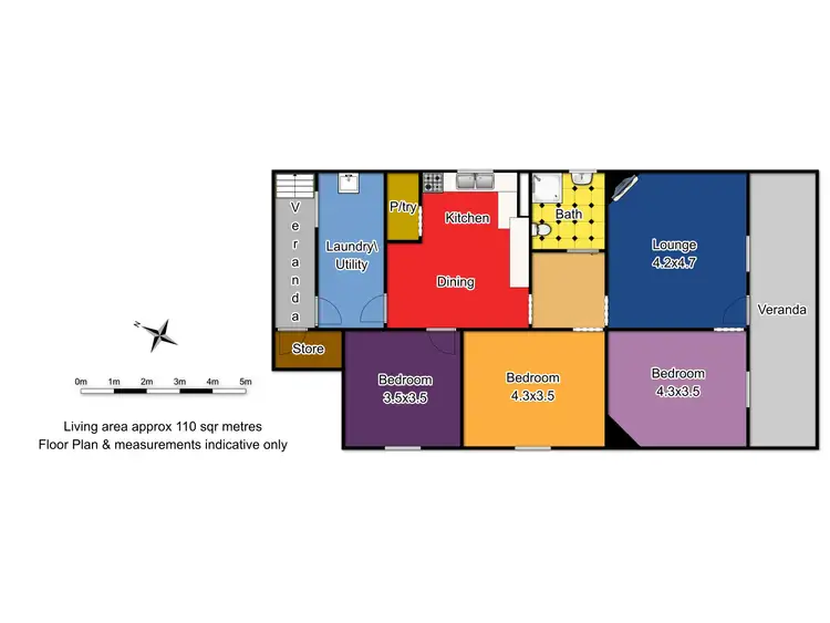 Floorplan of Homely house listing, 1 Railway Parade, Cumnock NSW 2867