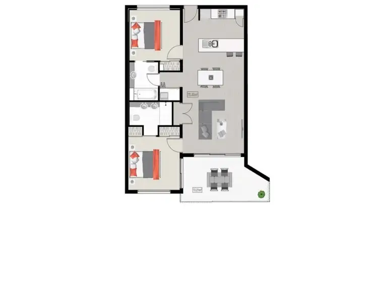 Floorplan of Homely unit listing, 9/26 Le Geyt Street, Windsor QLD 4030